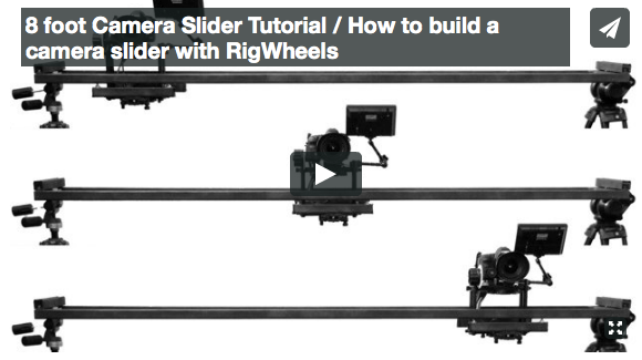 DIY 8 foot Camera Slider Tutorial