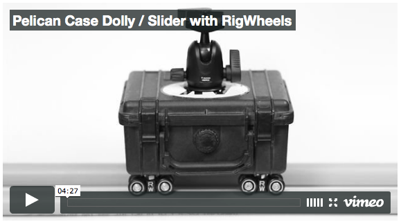 DIY pelican case camera dolly-slider using MicroWheels
