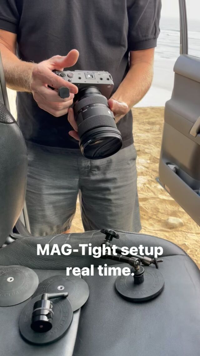 MAG-Tight makes camera rigging easy🧲🦾.