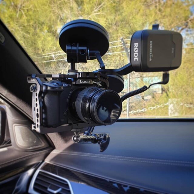 #Repost @_swervin_mervyn_
・・・
Really loved using the @rigwheels mount for the first time today. Worked exactly how I'd hoped. It's the perfect combo with the GH5 that gets rid of any small bumps or shakes while filming on the road.
.
.

#mag1ight