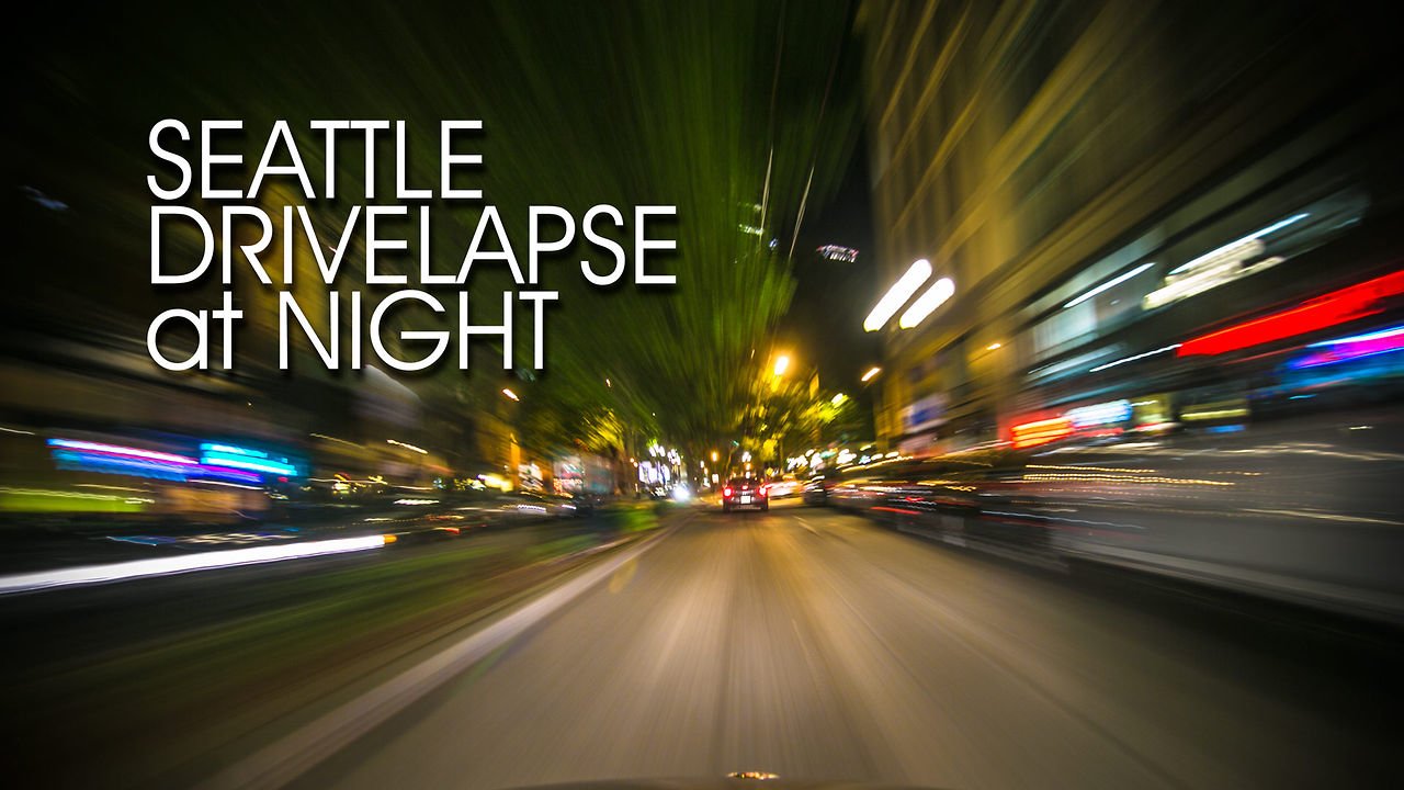 Seattle Drivelapse Timelapse shot with Rigmount X